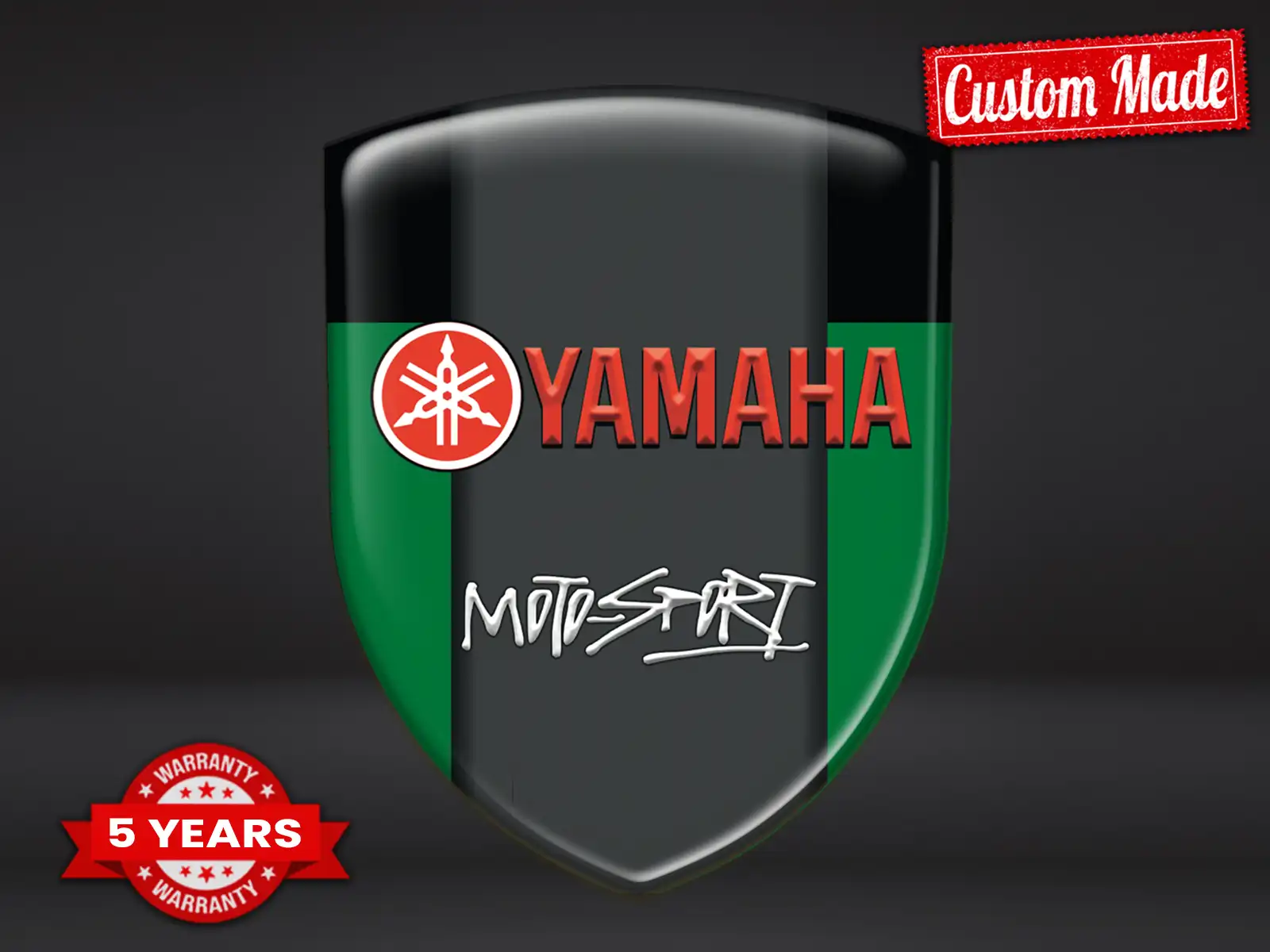 Yamaha Badge Auto Performance Max Stylé Pro Résistant